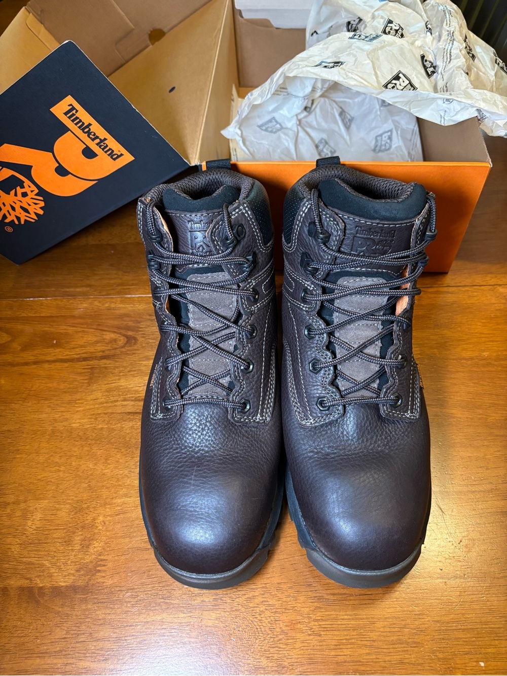 Timberland PRO Men's Titan EV 6"  Comp Toe Work Boot Internal Met Guard  Sz 11 W